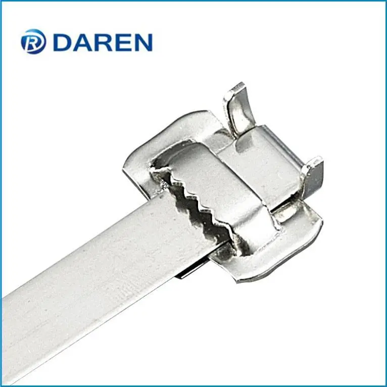 Stainless steel tie